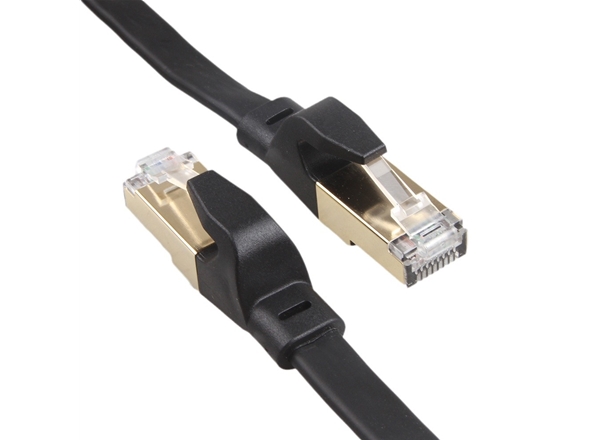 八類SFTP純銅扁平（píng）網線萬（wàn）兆過fluke測試（shì）