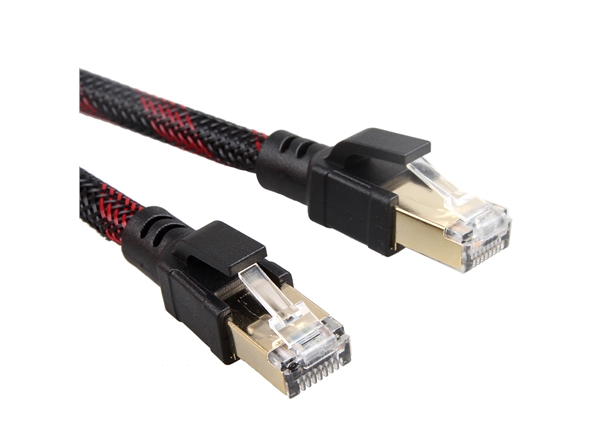 八類SFTP純銅雙屏（píng）蔽網（wǎng）線帶編織網CE