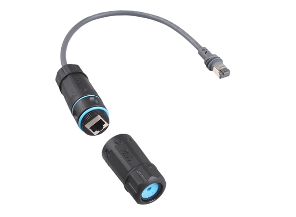 Gen3 cable三（sān）代（dài）轉接頭IP68戶外cat7網絡延長線v3網線（xiàn）連接線