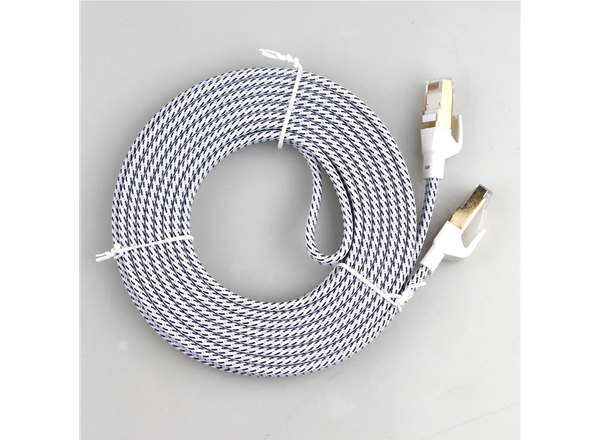 八類（lèi）SFTP純（chún）銅扁平網線帶外編網