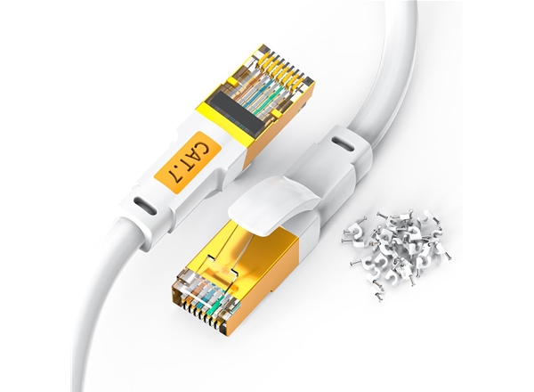 七類SFTP純銅網絡跳線雙色-網絡跳線（xiàn）廠家